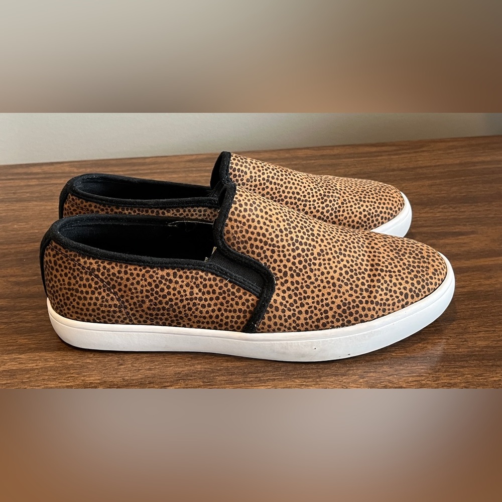 Mix No. 6 Cheetah Animal Print ‘Fraycia’ Slip On Sneaker, Size 7 - Picture 4 of 6